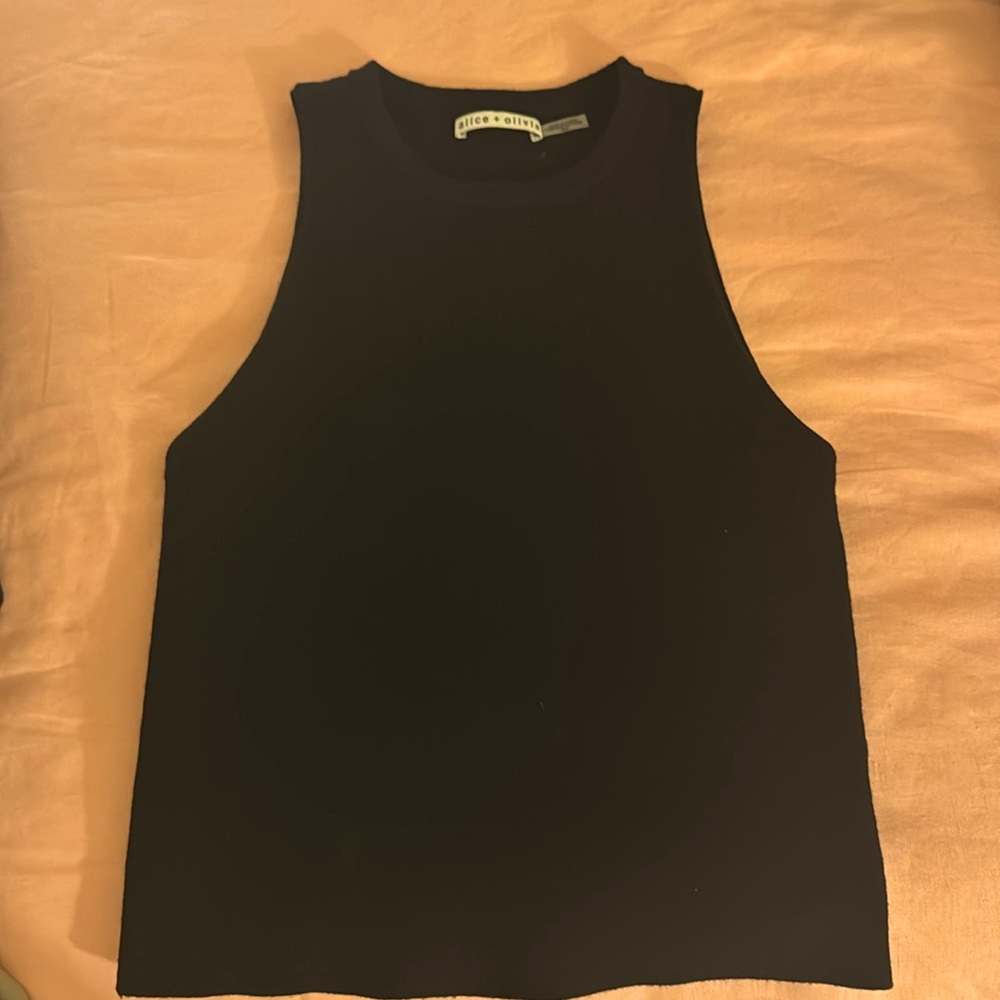 Alice + Olivia Black vest sweater!